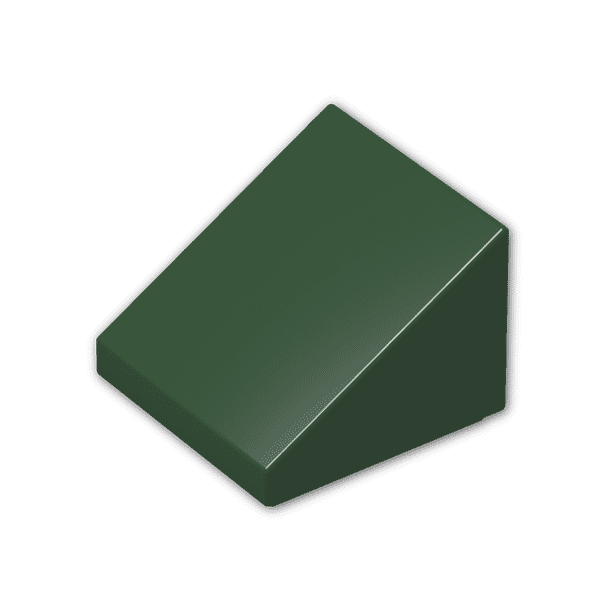 8 1x2 Dark Tan Extra Small Slope Tile Brick Bricks ~ Lego ~ NEW ~